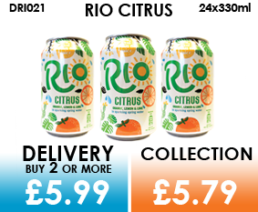 GB Rio Citrus cans